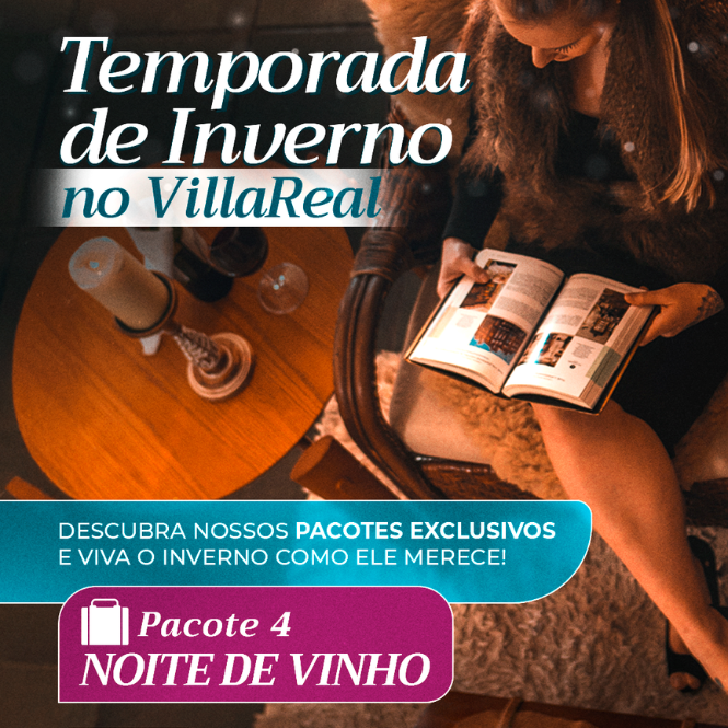 Pacote Especial de Inverno – Noite do Vinho