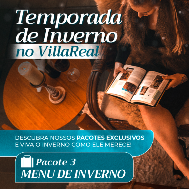 Pacote Especial de Inverno – Menu de Inverno